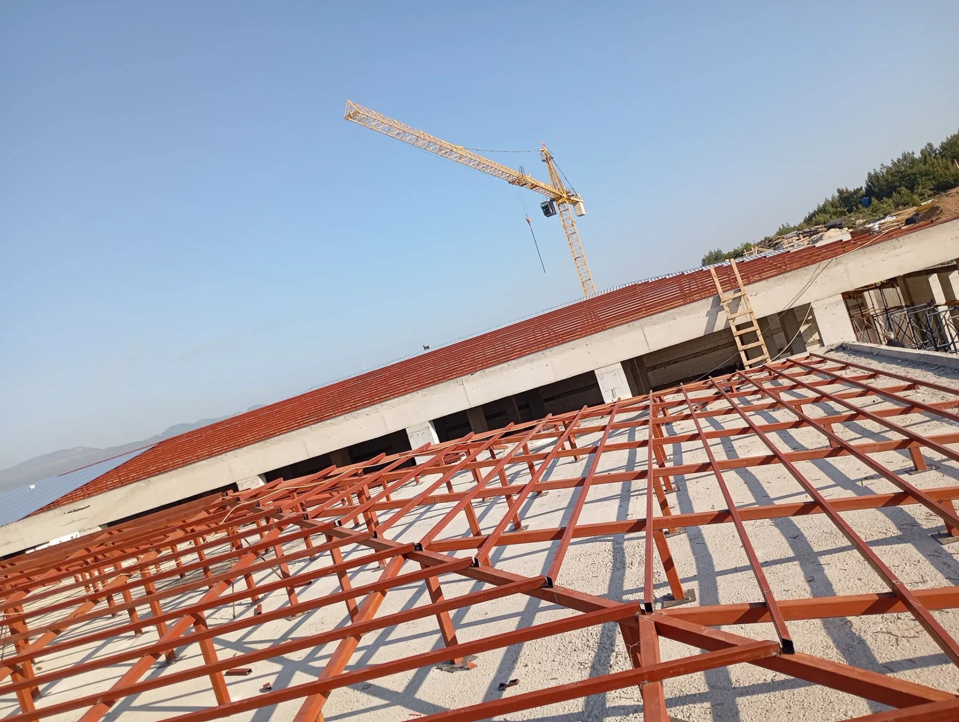 Betonarme Bina Üzeri Çatı gerçek proje uygulaması