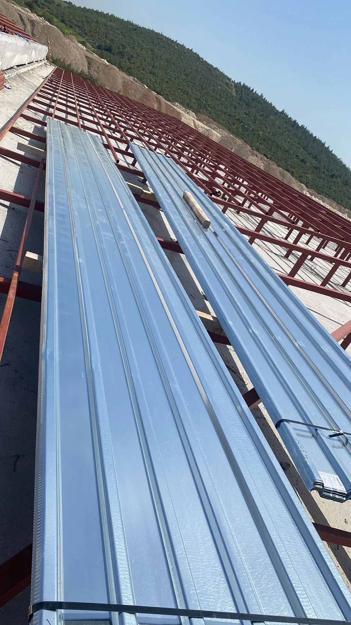 Bina ve Teras Üzeri Çatı Kapatma gerçek proje uygulaması