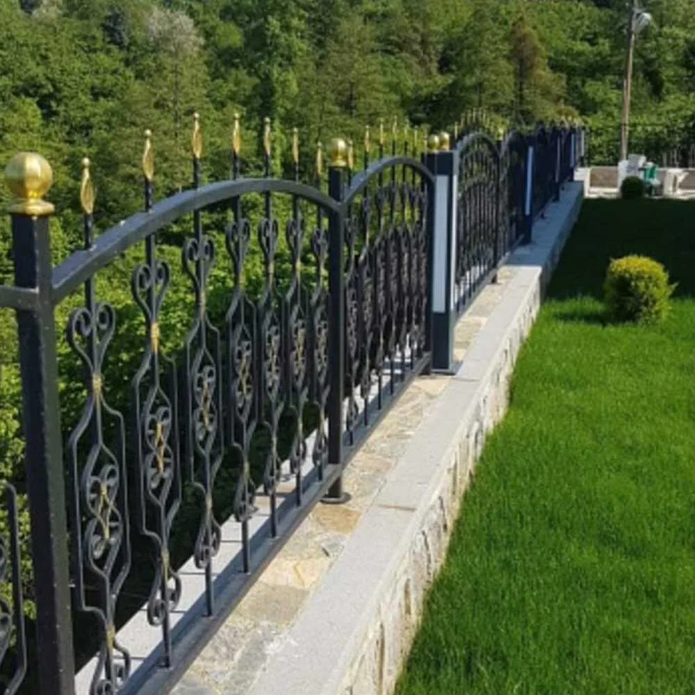 Sarmal Motifli Duvar Üstü Korkuluk gerçek proje uygulaması