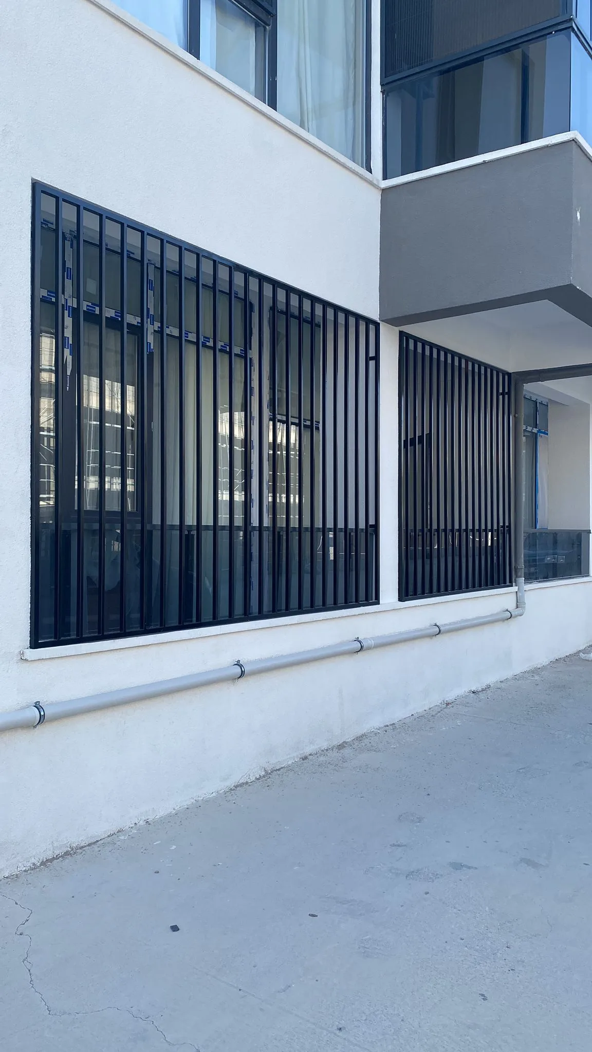 Düz Pencere Korkuluk gerçek proje uygulaması